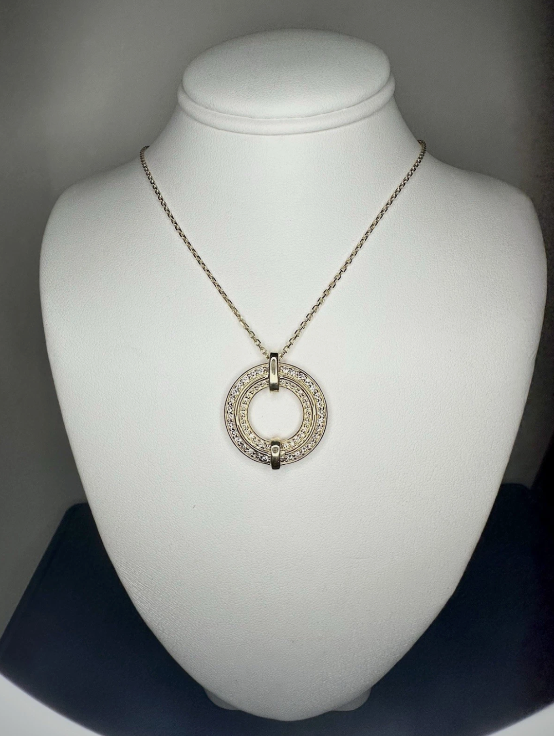 Classy, for Every Occasion Pendant 14k, Yellow Gold And Diamonds
